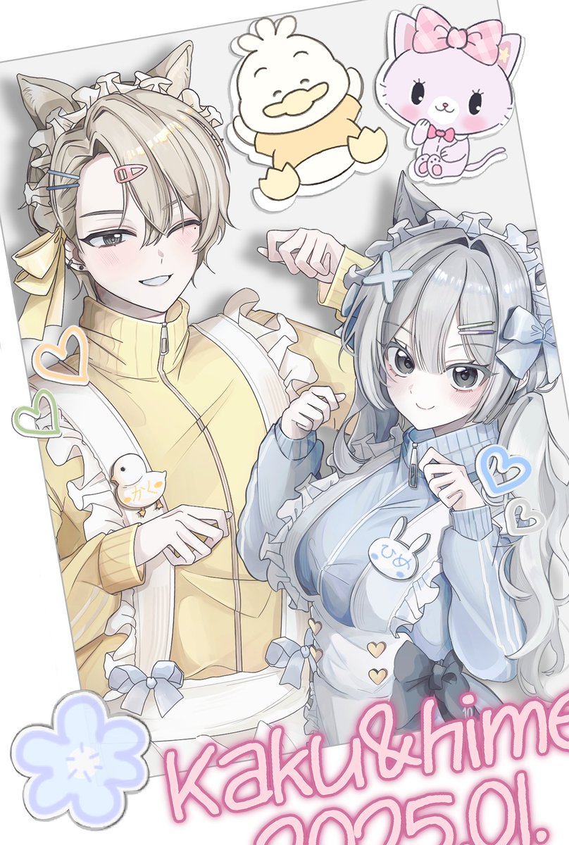 dear_tenma's tweet photo. 연성교환 했어요 🫶💛🩵 https://t.co/uYC4lcZMcr