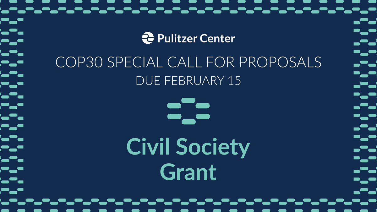 Special Call for Grants!
We seek civil society initiatives focusing on climate issues related to rainforests, ocean, labor rights, and governance. 

Projects should focus on Africa, Latin America, or Southeast Asia.

Learn more and apply by Feb. 15.
👉 bit.ly/4gUVGNZ