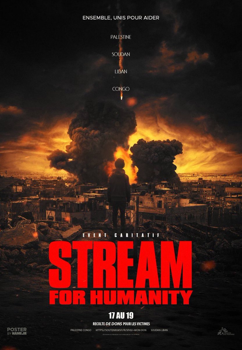 LA CAGNOTTE GLOBALE DU #STREAMFORHUMANITY S’ÉLÈVE À 2 000 000€ ! 

C’EST LA DERNIÈRE LIGNE DROITE, CHAQUE DON COMPTE 💙