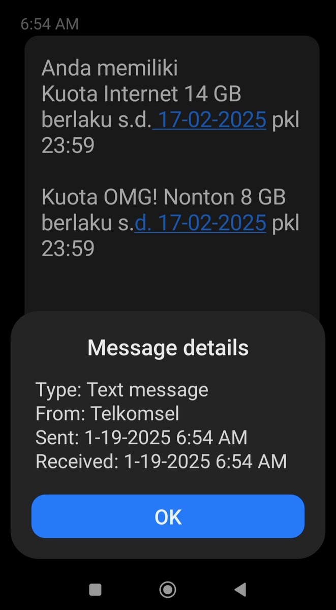 emanogie's tweet photo. @direktoridosen @Telkomsel @indosat Ini hitungan saya benar kok 30 hari. Pembelian hari ini kan hitungannya dimulai hari ini, bulan besok. Plus Januari itu 31 hari, berarti benar 30 hari berakhirnya 17 Feb 2025 pukul 23:59 https://t.co/WZj8MeNENo