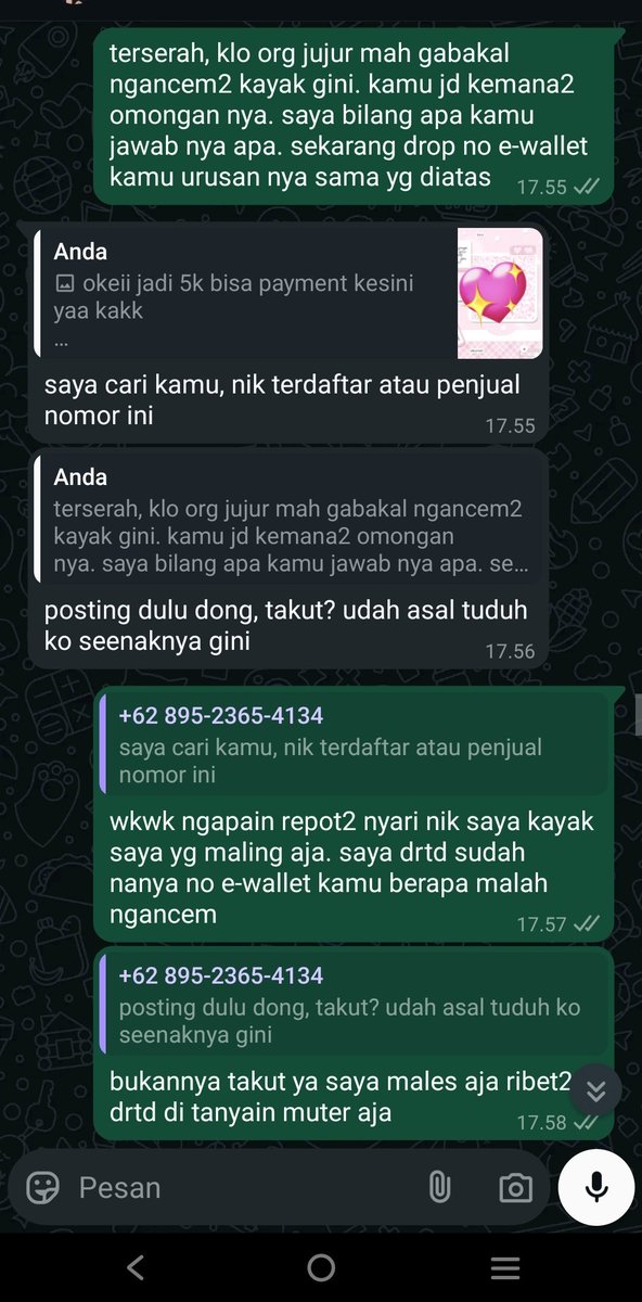 [HELP RT] HATI2 CUST CHANGE EMAIL NETFL1X GAMAU NGAKU &amp; MENGANCAM‼️

fyi saya ada 2 hp sorry klo kedepannya ada yg bagian foto bukan ss

#zonauang