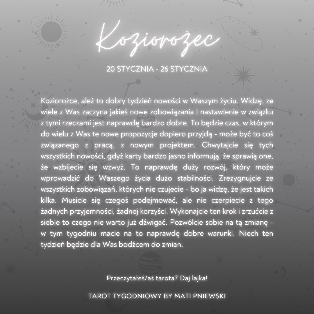 matipniewski's tweet photo. ♑️ KOZIOROŻEC https://t.co/Kodu58WaVu