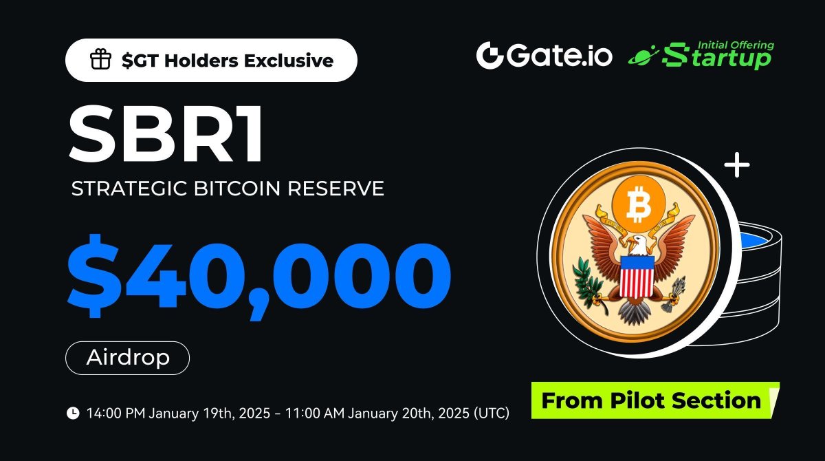 Gate_Launch's tweet image. $GT Holders Exclusive: #SBR1 from Pilot Section is LIVE! @SBR_coin

✅ Hold no less than 10 $GT to share $40,000 #SBR1! The more $GT holding, the more free airdrops.

📅 14:00 PM, Jan 19 - 11:00 AM, Jan 20 (UTC)
👉 Claim: gate.io/startup/2187

Trading: 15:00 PM, Jan 20 (UTC)…