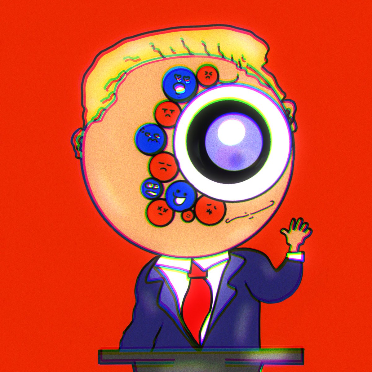 miyy__009's tweet image. にゅーりすと！！

🇺🇸TRUMP Eyeboy
☕️@xrpcafe ⬇️
x.gd/AoSAH

トランプさんをEyeboyにするの中々難しかった🤣🤣🤣🇺🇸

是非チェックしてください✅

$TRUMP #XRPCommunity #xrphasnft