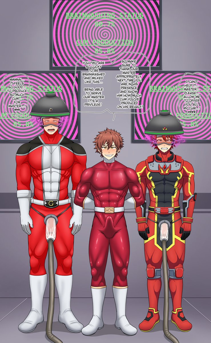 Hypnoneet Thread Brainwashed hero Bright Red has captured Kizuna Red & Gelato Red to ...