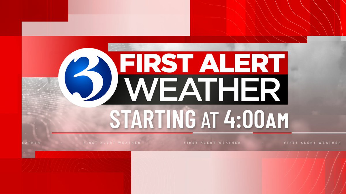 We are going on early!⏰❄️ Join <a href="/WFSBMorningTeam/">WFSB Morning Team</a> Monday starting at 4AM for team coverage on the impact from #WinterStormAlbatross...