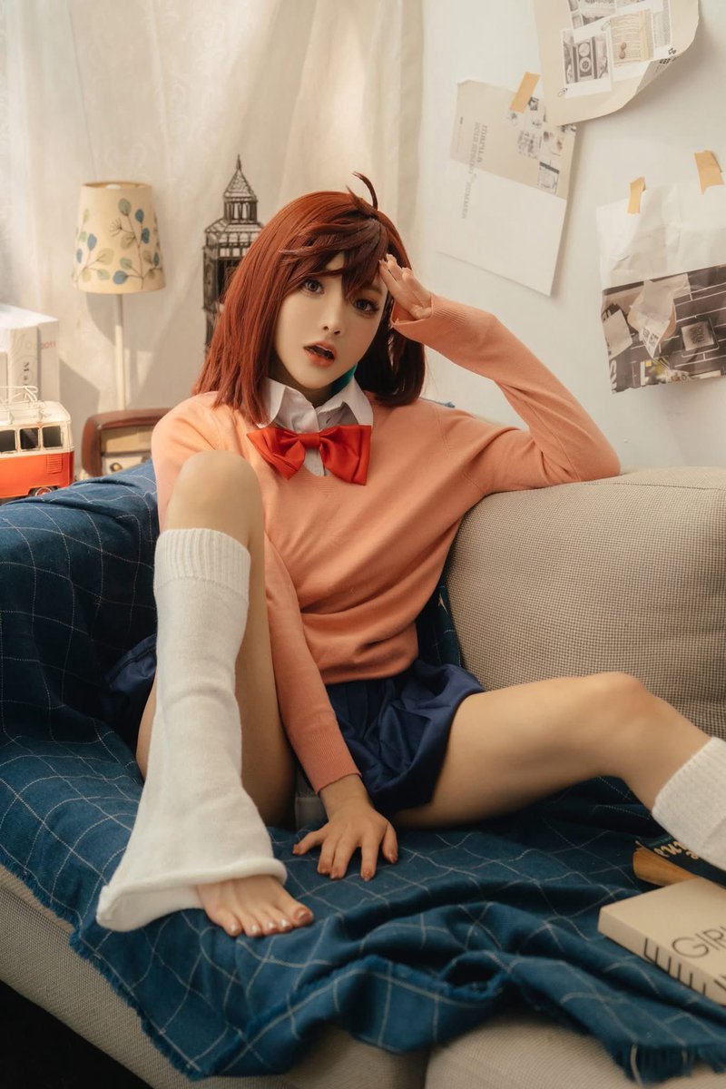 denkakeke's tweet photo. 小桃來ㄌ

攝影師大衛哥 問：『這角色要怎麼拍？』
DenKa：『我✨4✨高✨中✨辣✨妹✨』
大衛：『？？？？？？？？？？好喔。』

#膽大黨 #小桃 #cosplay #cos https://t.co/uOaDP9qEKs