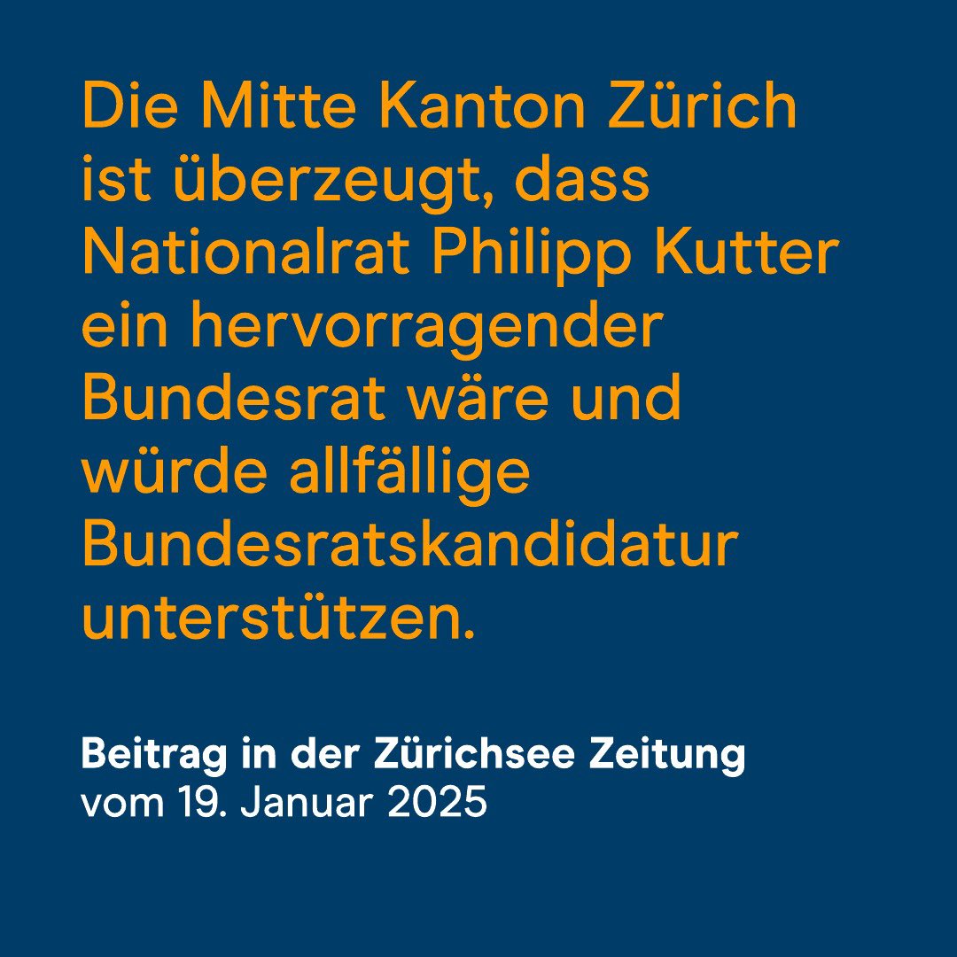 Die Mitte Kt. Zürich (@diemitte_zh) on Twitter photo Die Mitte Kanton Zürich würde eine allfällige Bundesratskandidatur von unserem Nationalrat <a href="/PhilippKutter/">Philipp Kutter</a> unterstützen. 👏🏽
📷 <a href="/ZSZonline/">Zürichsee-Zeitung</a>
zsz.ch/erster-bundesr… Die Mitte Kanton Zürich würde eine allfällige Bundesratskandidatur von unserem Nationalrat <a href="/PhilippKutter/">Philipp Kutter</a> unterstützen. 👏🏽
📷 <a href="/ZSZonline/">Zürichsee-Zeitung</a>
zsz.ch/erster-bundesr…