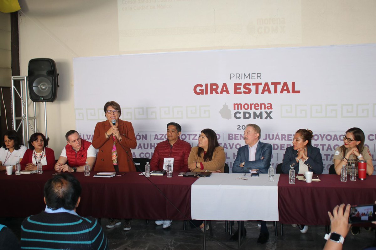 MorenaCiudadMex's tweet photo. LA AFILIACIÓN ES UNA DEMANDA SENTIDA

Escuchamos recurrentemente YO QUIERO ESTAR EN MORENA y hay que organizarnos para atender esta demanda de la ciudadanía casa por casa. 

@MarthaAvilaCDMX
#SomosMillones https://t.co/oUPmG2vj8i
