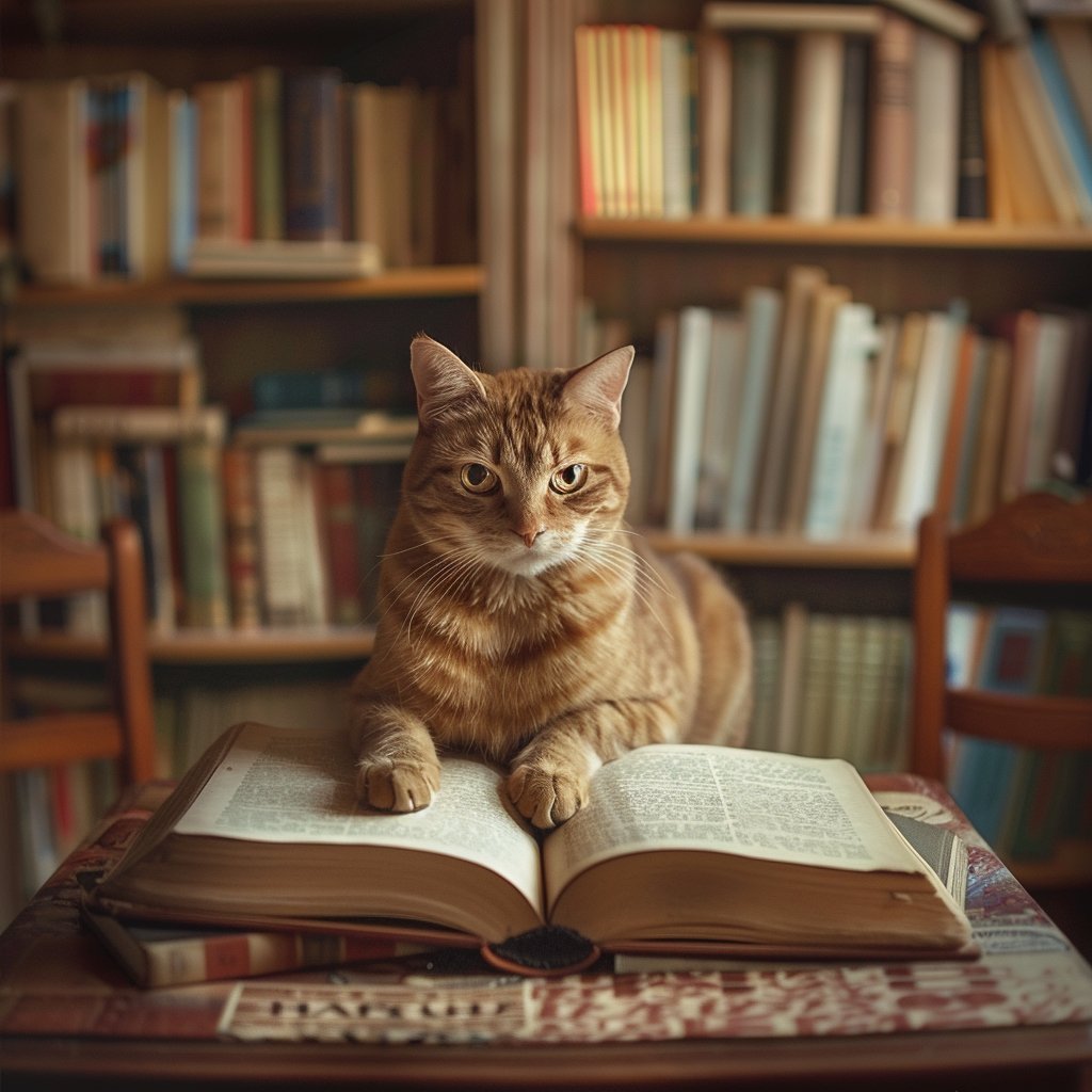 odyssey61734339's tweet photo. 本の中の冒険!『物語の中へ』📚🐾An adventure in books! 'Into the story' 📚🐾 #catreader https://t.co/uLdLo5IhNo