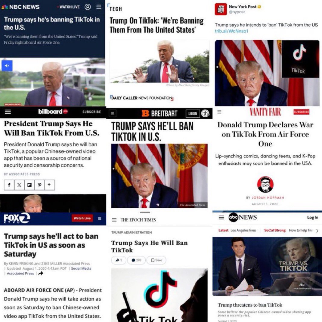 agapethamar's tweet photo. “thank you trump for bringing tiktok back to us” meanwhile trump https://t.co/cDvnhjZaYt