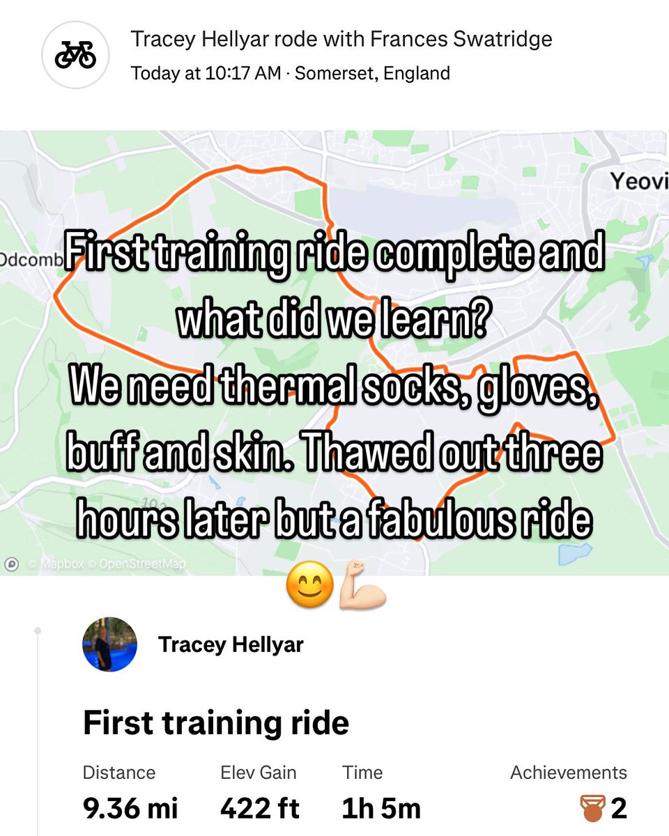 traceyj_porter's tweet photo. Please sponsor me to #ridethenight2025 https://t.co/9N6cx22KIr ❤️ https://t.co/rrCxWNYIjV