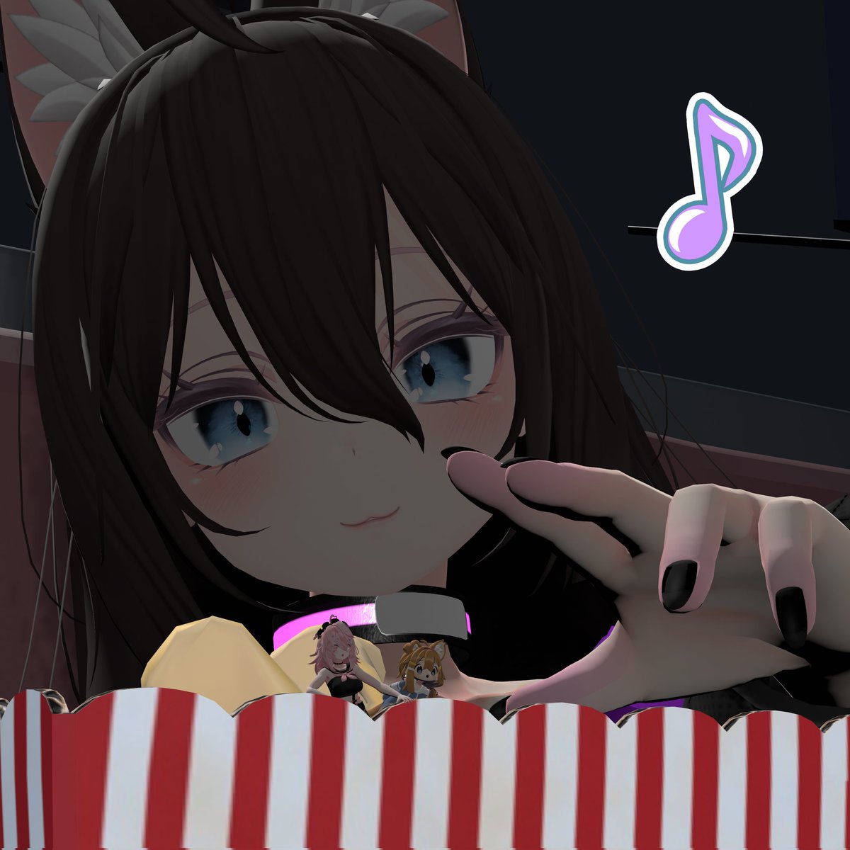VorePop's tweet photo. Popcorn is such a yummy snack!
Perfect for sharing even with tinies!
Unless they are inside of the popcorn, then they may share more than they expected to!
😊🍿👅
#vore #NationalPopcornDay https://t.co/duUW96B87A