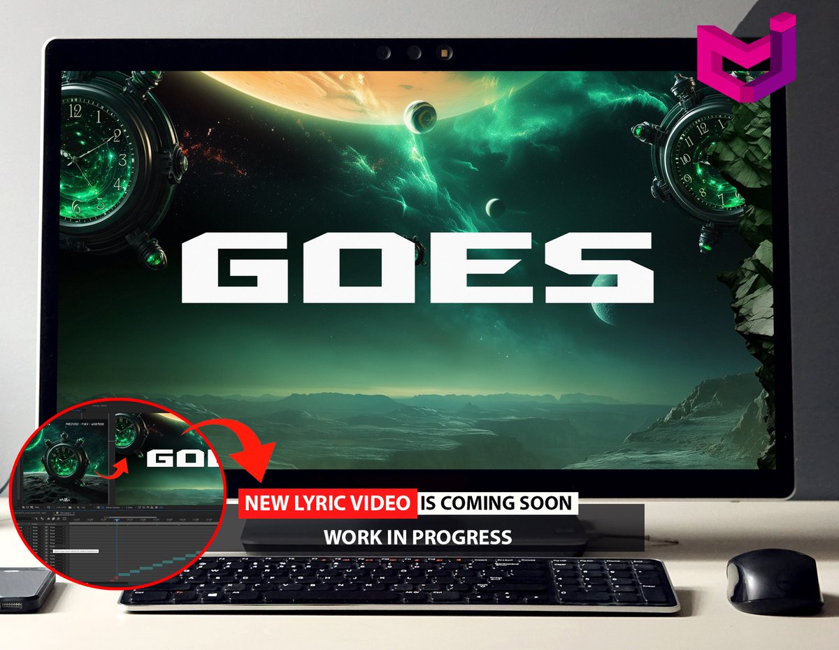 mladeproduction's tweet image. Working on a new lyric video, and this one’s all about bringing the client’s cover art vibe to life. Got some serious inspiration from their design, so expect visuals that hit just right with the track.

Stay tuned—it’s gonna be fire. 🔥

#LyricVideo #MusicVisuals