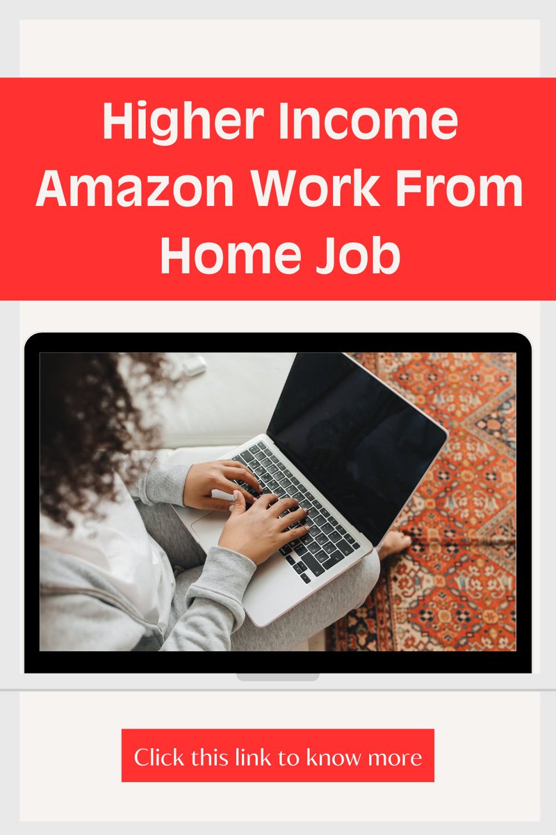 money_mkfusion's tweet photo. Higher Income Amazon Work From Home Job
Follow @money_mkfusion
Tag friends who need this
Link in BIO
#AmazonJobs #WorkFromHome #RemoteWork #AmazonCareer #OnlineJobs #HomeOffice #SideHustle #JobOpportunities #EarnFromHome #RemoteIncome #WorkFromHomeJobs #FlexibleJobs #AmazonWork https://t.co/ePbaBjF4Cf