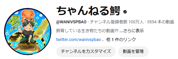 wanivspbao's tweet photo. 遂にチャンネル登録者１００万人行ったぜ✌️
みんなありがとう
これからも変わらず頑張るぜ～

１００万人突破を記念してみんなにお礼の企画を考えてるので近日発表するね https://t.co/dEVxUjYOol