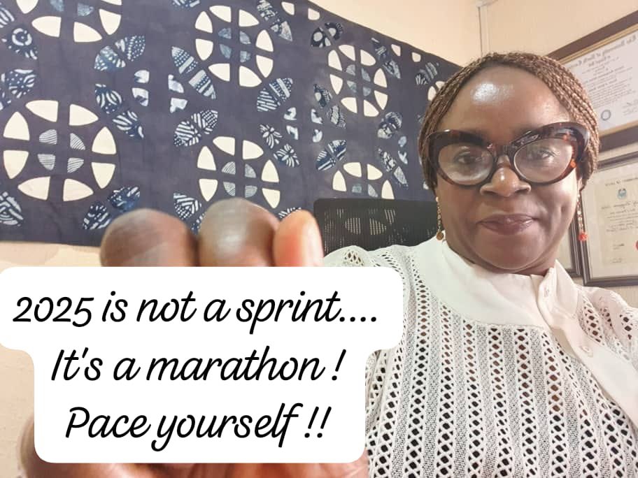 Dear Friends, pace yourselves... don't run out of steam in Q1.