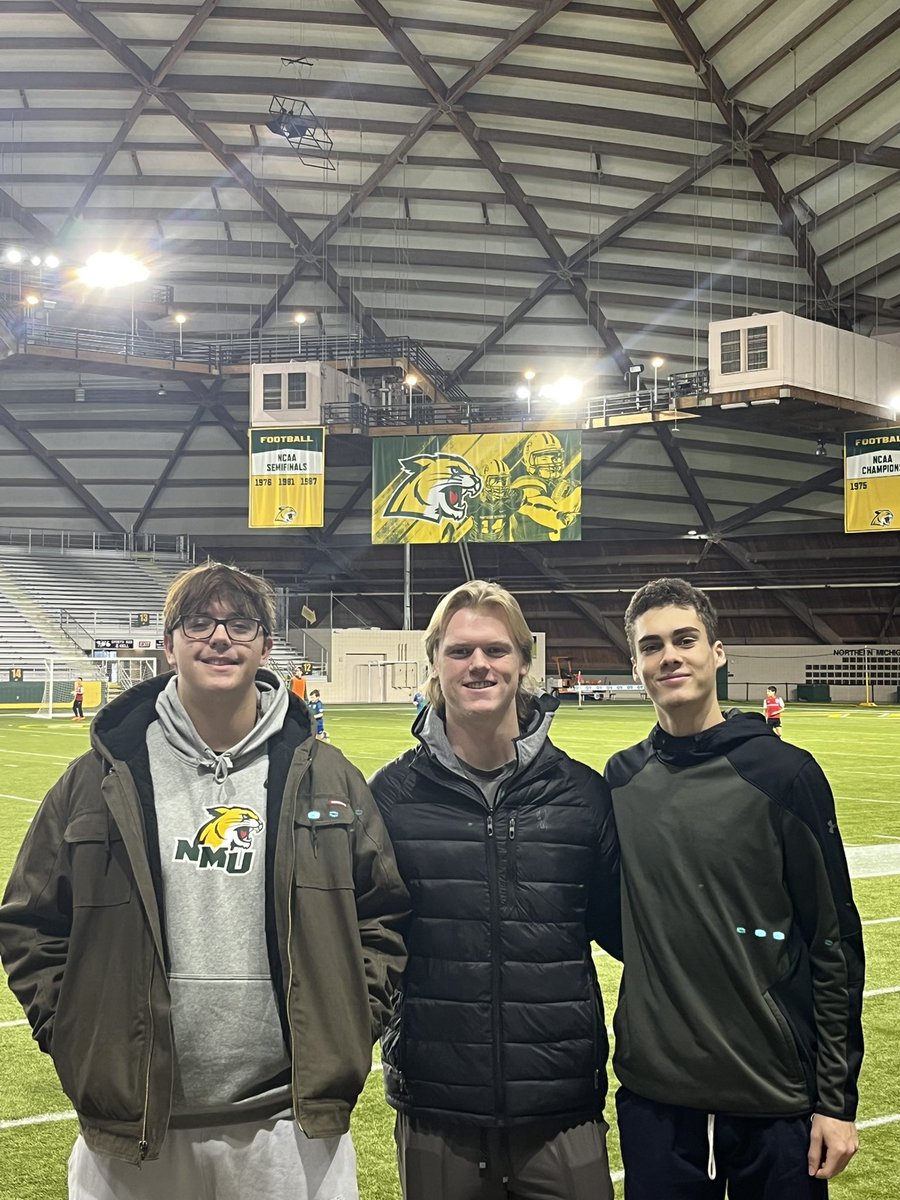 Lachlin Acker (@lachlinacker) on Twitter photo Had a great time at Northern Michigan University this weekend. Huge thanks to <a href="/CoachL_NMU/">Billy Lindquist</a> and <a href="/NMU_CoachRich/">Shane Richardson</a> for the invite and for putting on a great official visit. #gocats Had a great time at Northern Michigan University this weekend. Huge thanks to <a href="/CoachL_NMU/">Billy Lindquist</a> and <a href="/NMU_CoachRich/">Shane Richardson</a> for the invite and for putting on a great official visit. #gocats