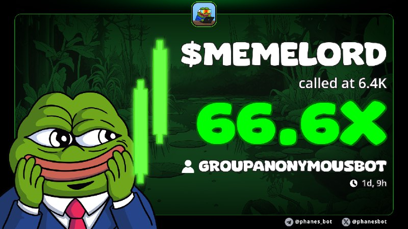 We got new members in
Don't forget to turn notifs on!
$elon
$reagan
 $memelord