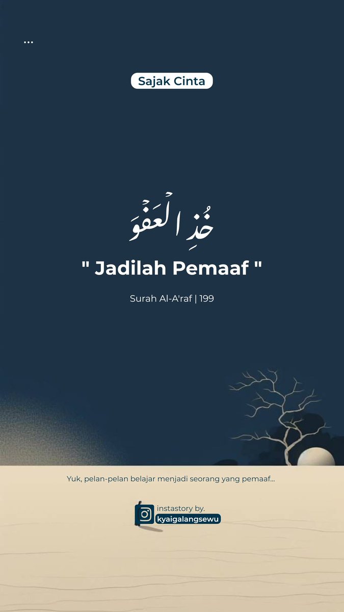 Yuk belajar jadi pemaaf!
Pelan-pelan nggak apa-apa kok😇