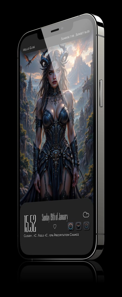 EliseMihael's tweet image. Burn everything…😵‍💫🫢😅🤣
Icons: DJAndres
Mock-up: @screenshot_pro 
Wallpapers and widgets: me
#jailbreak #iOS16 #Dopamine #AIart
