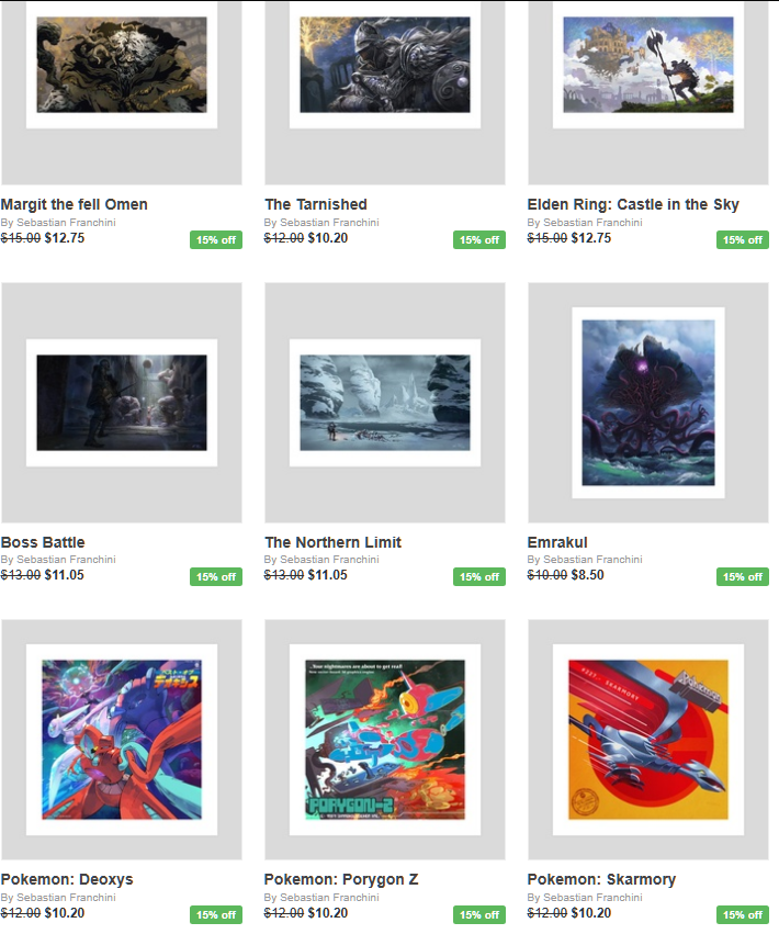 sebazebes's tweet image. Just noticed Inprnt's products are on sale, in case you want to grab something now 👀inprnt.com/gallery/zebes/