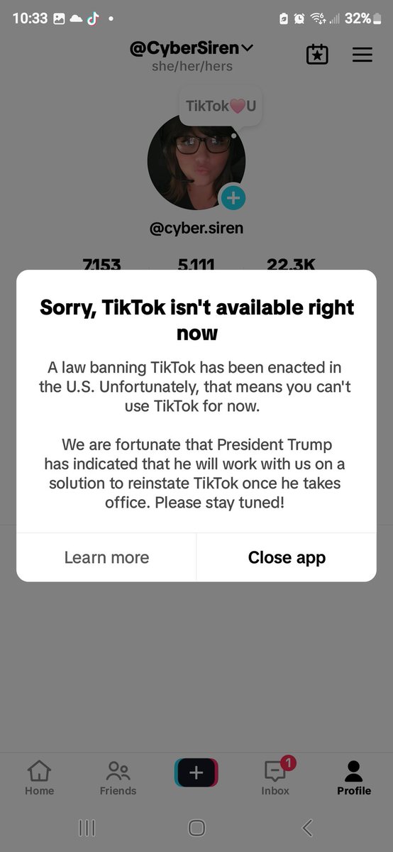 CyberSiren456's tweet image. Im sorry not happy atm!!! One of my fav games, my fav way to make videos, my main plat form I post all gone ummm what the heck did any of these do to the government? 
#tiktokban #capcutban #marvelsnapban #lemon8ban