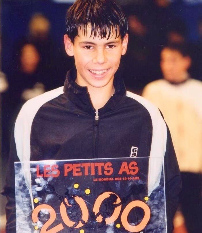 It’s 2️⃣5️⃣ years since <a href="/RafaelNadal/">Rafa Nadal</a> victory in Les Petit As! 😍 A very special trophy 🏆 and one that we have in a special place in the Rafa Nadal Museum! VAMOS‼️