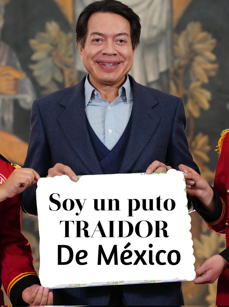 México es un país que tiene memoria, así que no se nos olvide que el descarado secretario de Educación @Mario_Delgado es un HDP Corrupto y Traidor 

"El Sapo del Bienestar" 

#MorenaCuevaDeDelincuentes