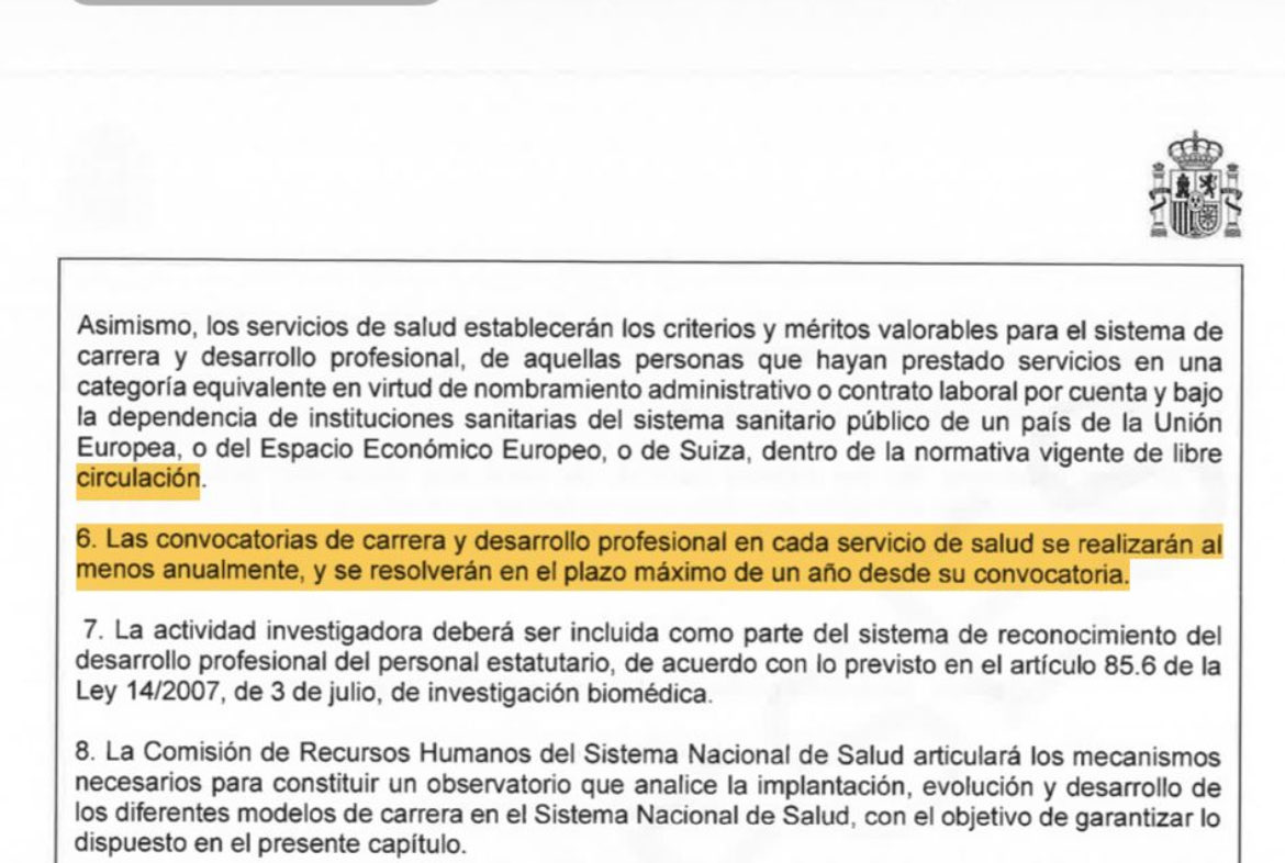 ⁦Borrador estatuto marco. <a href="/InigoCortazar/">Iñigo Cortázar</a>⁩ ⁦<a href="/jfdezsanz/">Jesús Fernández Sanz</a>⁩ ⁦<a href="/garciapage/">Emiliano García-Page</a>⁩, Are you ready? 13 años sin CP en Sescam.