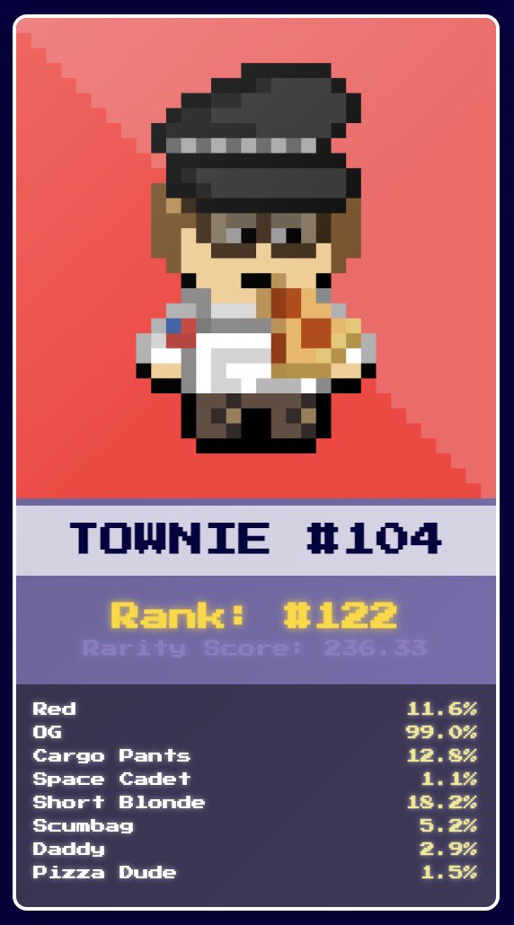 🚨NFT Giveaway Alert 🚨 

Let’s do another one!

Wen moon, eat pizza!

#Taiko #Townies #NFTs #Mintpad #LiveMint 

Public mint is live on <a href="/mintpadco/">Mintpad.co</a> !

Want a chance to win a free one?

1️⃣ RT
2️⃣ Drop Taiko Addy
3️⃣ Tag 3 Friends 

🏆 Winner in 72 hours!

on.mintpad.co/townies