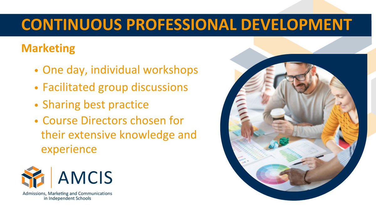 We've developed a series of relevant workshops for those working in marketing in the independent schools sector who wish to further their continuous professional development in specific areas of their roles. Details here: buff.ly/40thx9f