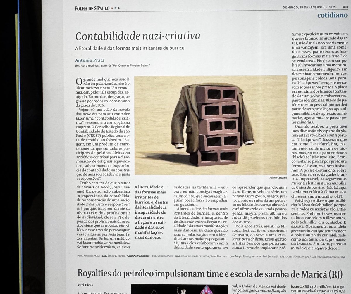 Genial o texto. Pegar as coisas ao pé da letra… quando letra não tem pé! Onde ficou o sarcasmo? A ironia? Os chatos os mataram.