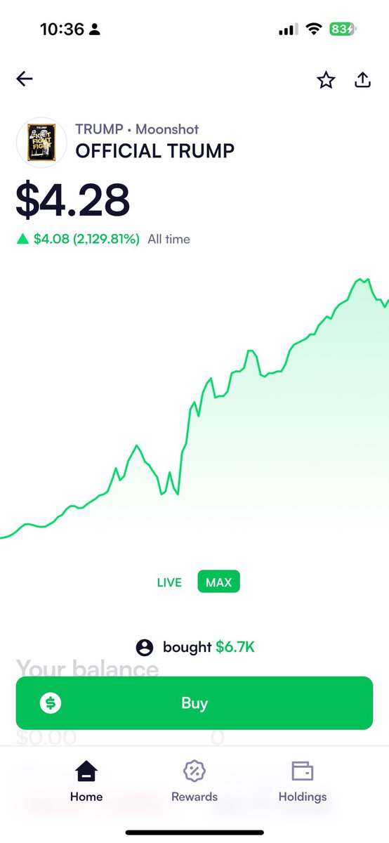 Just made $100,000 from $TRUMP

Sending $600 to 10 followers who Like + RT and Comment “ $TRUMP ”

GOODLUCK ☕️🚀 $SPX