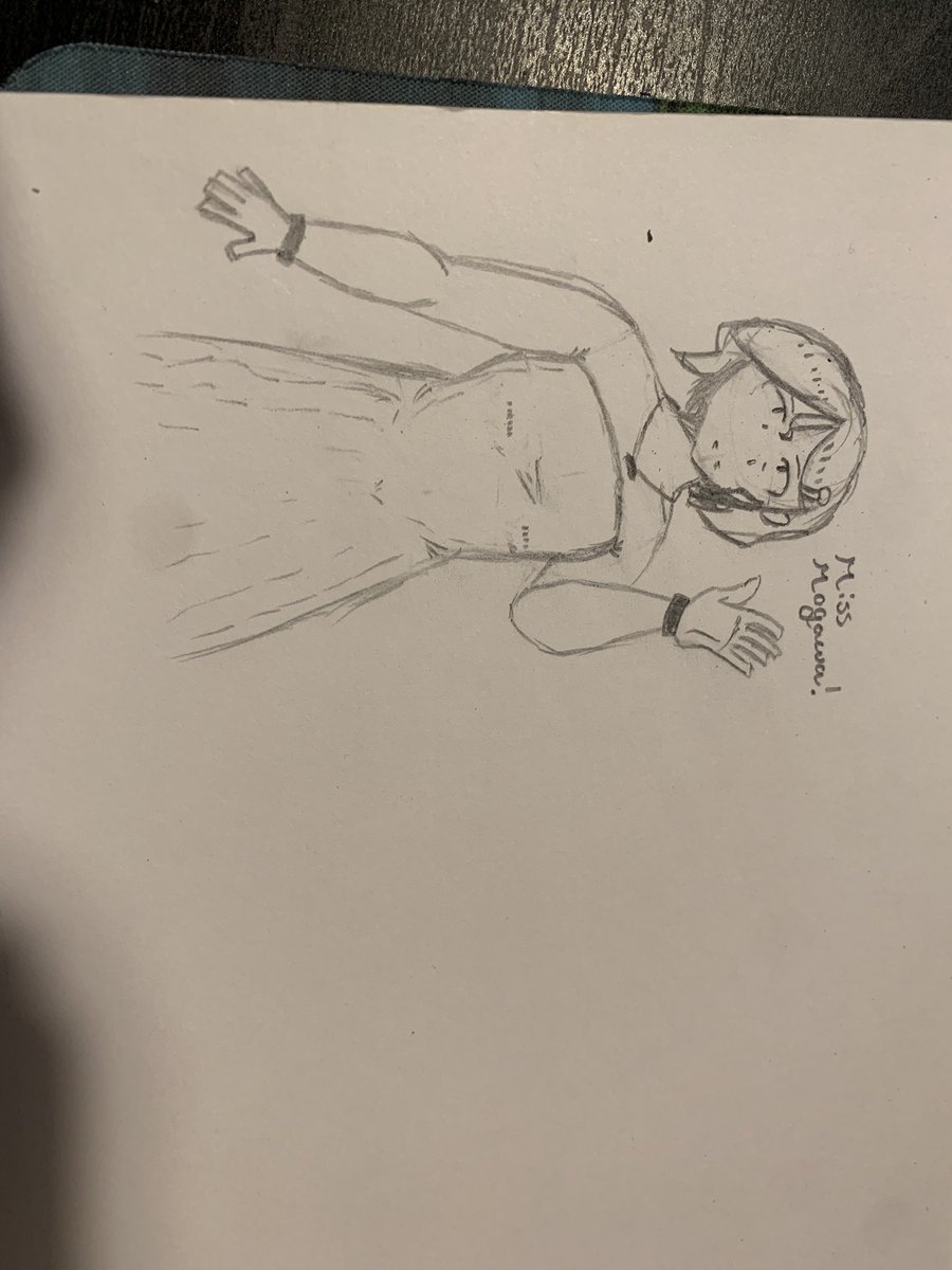 SouthofView's tweet photo. I got compelled to draw miss Mogwaw In her dress from that image where everyone is wearing dresses!!! https://t.co/MH16nPsFZ0