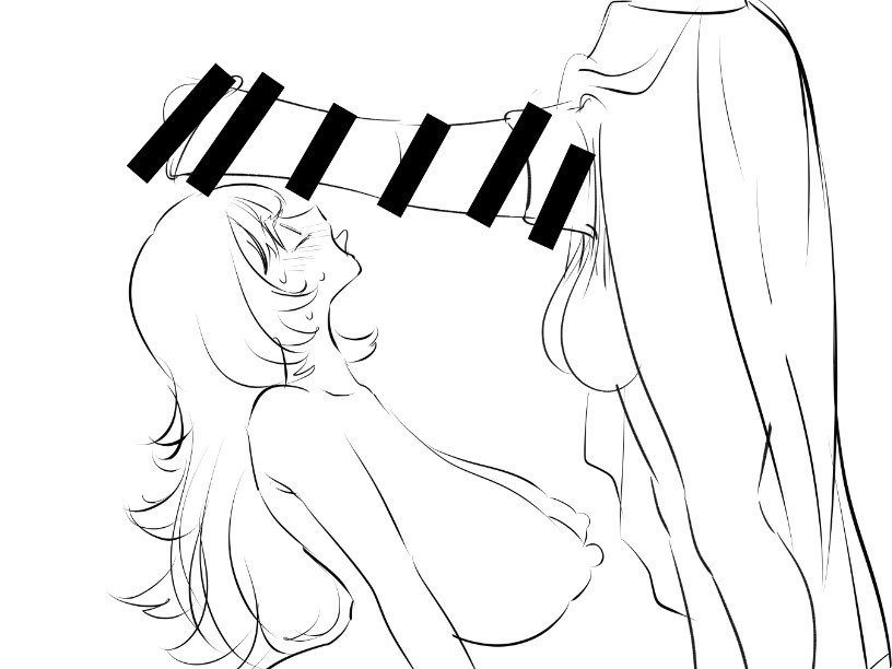 ふた×女漫画 表紙途中
ファンボで進捗掲載中です 