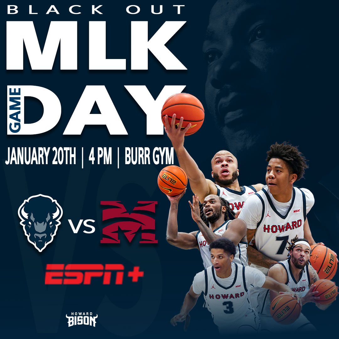 Tomorrow, we will come together as a community to celebrate the life and legacy of Rev. Dr. Martin Luther King Jr. as our Bison men’s basketball team takes on the Morehouse College Tigers in the Annual MLK Day Classic.

We'll also uphold Dr. King’s commitment to help others with
