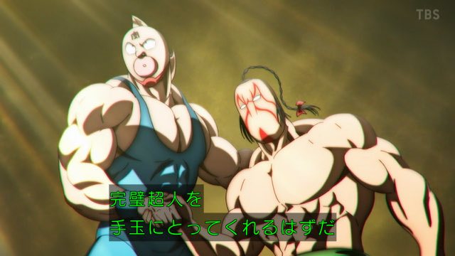 ゲームとかではラーメンマンのカラバリになってるモンゴルマン #キン肉