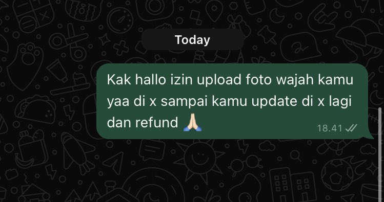 starboyminu's tweet photo. ‼️AKAN DIHAPUS APABILA YBS TANGGUNG JWB‼️

• anatasia regina winata
• alexandra regina winata

‼️ PROXY YG LUMAYAN GEDE BAWA KABUR 135jt+‼️KORBAN 400+🤦🏻‍♀️
AWAL MULA SIH AMANAH, UDH DIPERCAYA MALAH KABUR @sasunamin @usanamistore 

[ini bukti udh izin yaa siapa suruh ga bls2 WA🤷🏻‍♀️] https://t.co/EWGKOkiDvd
