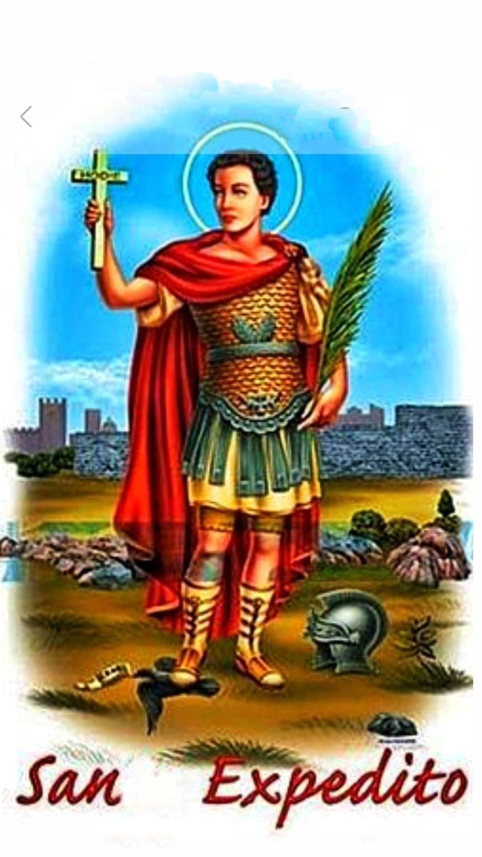 DaniAmbrosino's tweet photo. #SanExpedito 🙏 https://t.co/zmi5sPHL4s