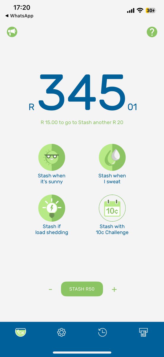 I’ve started Stashing 

Let’s see how much I’ll save in a year