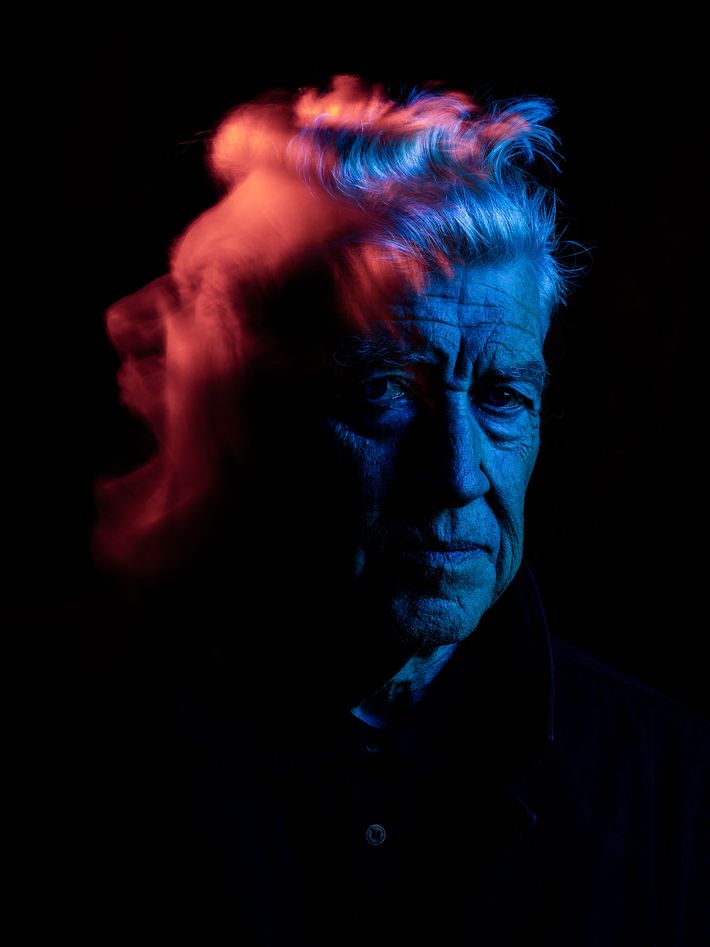 DAVID LYNCH for Vulture, 2018. Photo by Sandro Miller
