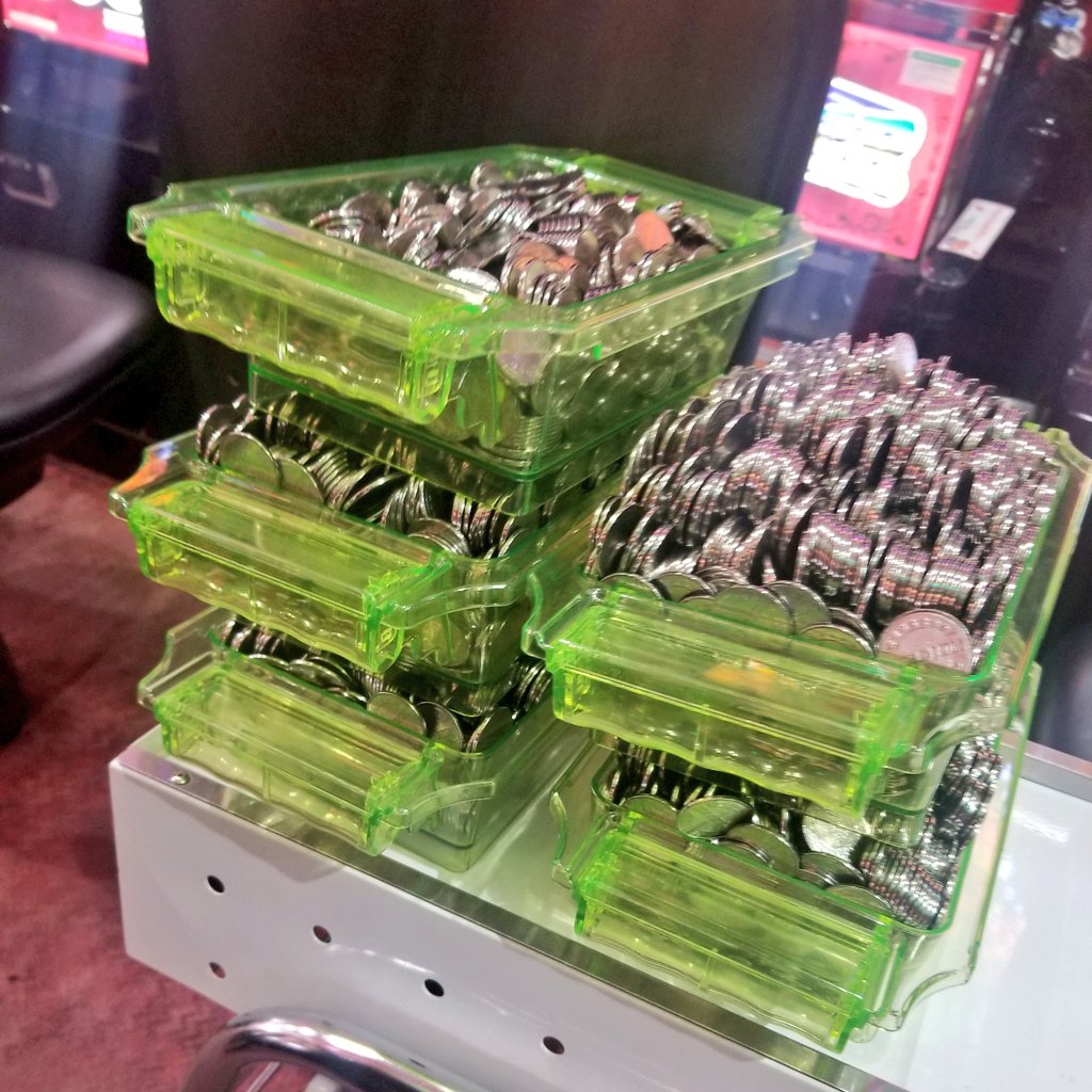 1/19稼働終了 マイジャグV 投資10本 回収1472枚 +22本 2700.B15R5