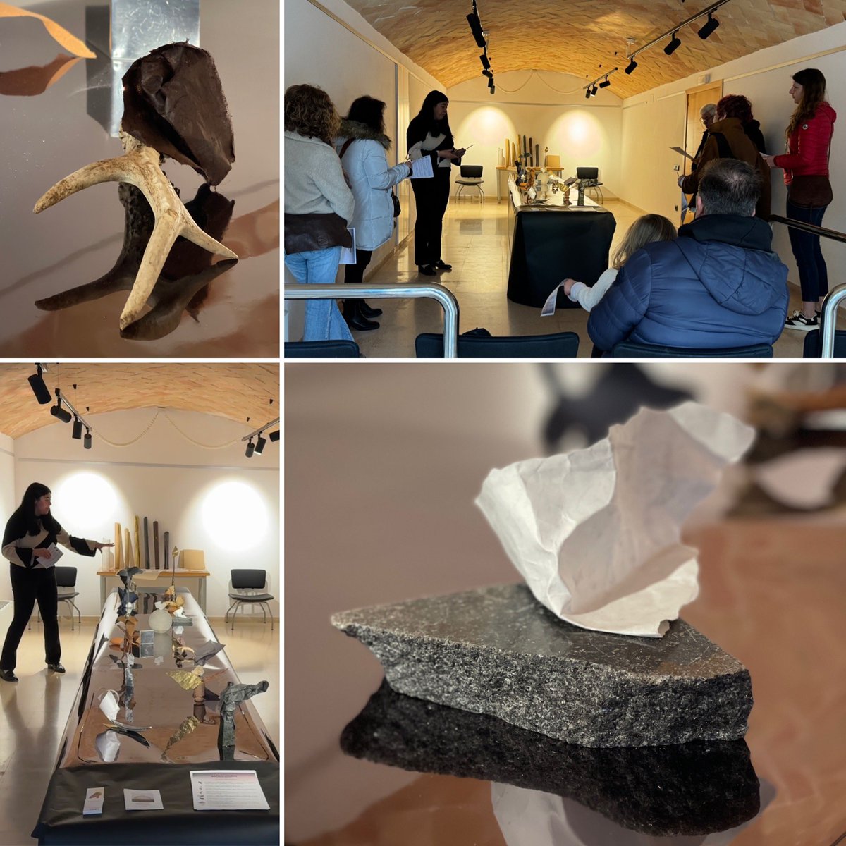 patricia_maseda's tweet image. Gràcies per assistir avui a la visita guiada de l’#exposició #microcosmos, on hem parlat de conceptes universals relacionats amb la #identitat des de l’element simbòlic de l’ànima: el #mirall

🗓️ Fins al 31 de gener

#casadeculturadellots
#volumsimaginaris
#art #paper #escultura