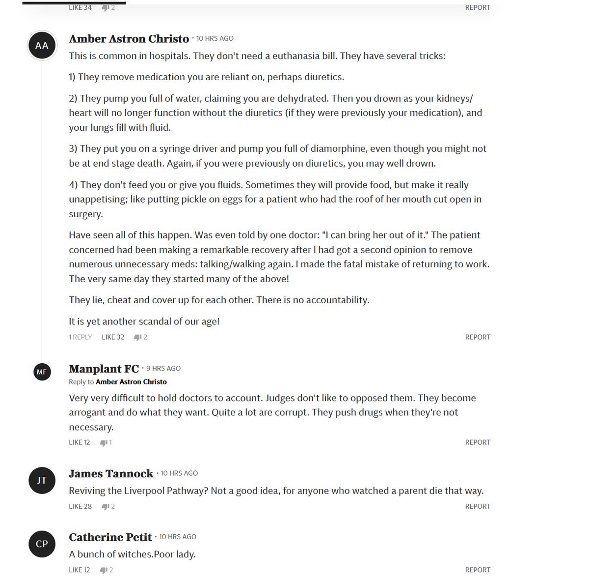 Families Against Involuntary Medical Euthanasia tweet media