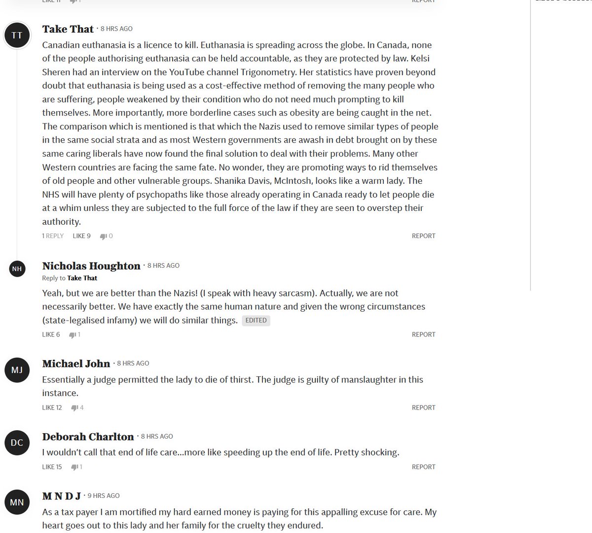 Families Against Involuntary Medical Euthanasia tweet media