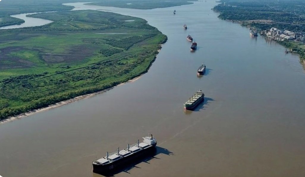 GarciarenaIg's tweet photo. Sale hilo sobre HIDROVÍA, un tema que parece de otro mundo, pero que puede condicionar el negocio futuro de la producción agrícola de los próximos 60 años!! https://t.co/snuAfsfyJB