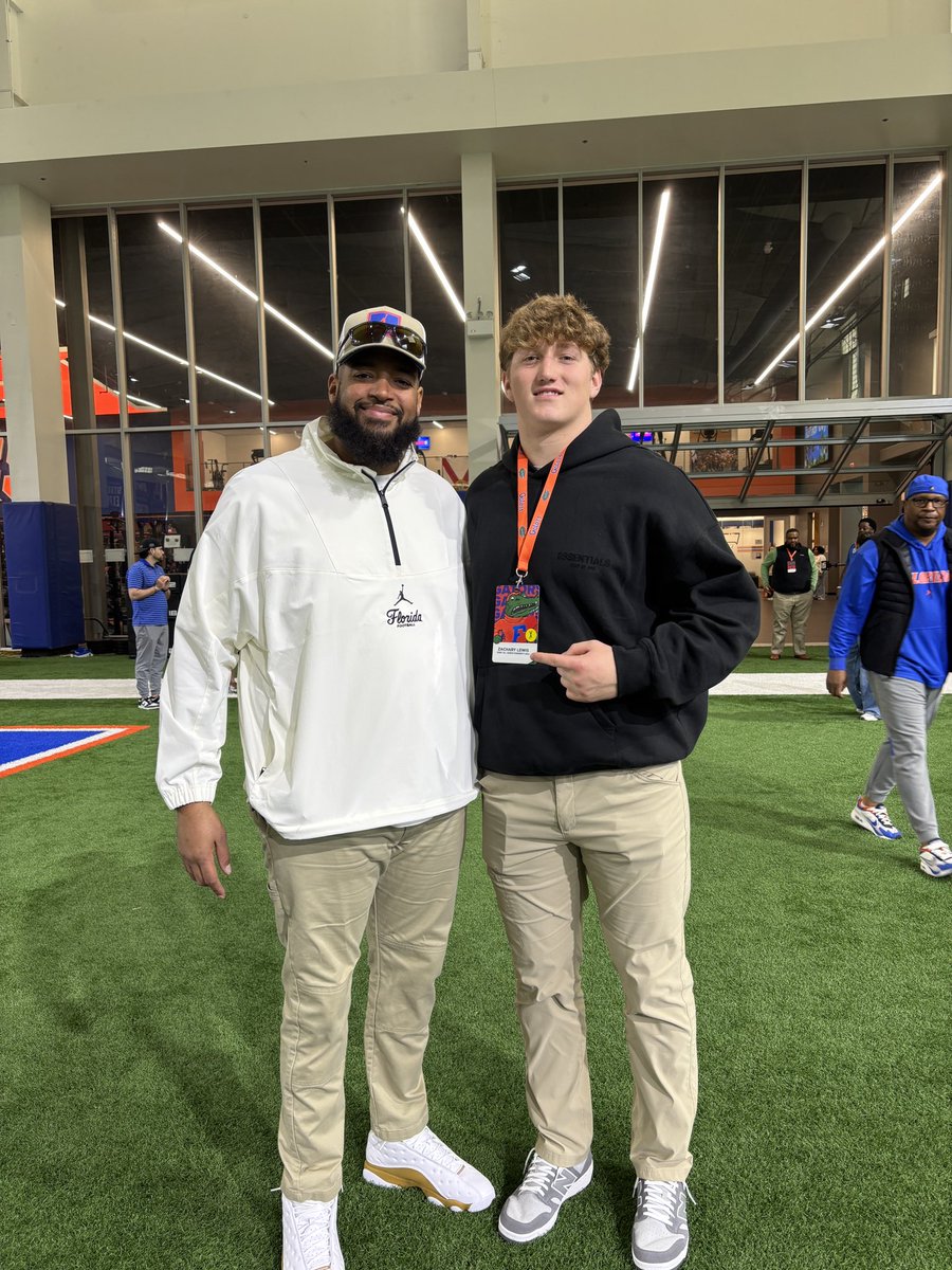 Zachary Lewis (@zach_lewis107) on Twitter photo I had an amazing time in Gainesville with <a href="/GatorsFB/">Florida Gators Football</a> Thank you for the invite!!
<a href="/CoachRobSale/">Rob Sale</a> <a href="/BALLCOACH_D/">Coach D</a>
<a href="/NGHSFootball/">North Gwinnett Football</a> <a href="/ericgodfree/">egodfree</a> <a href="/CoachJohnson50/">Nick Johnson</a> <a href="/CoachRLuke/">Coach RJ Luke</a> <a href="/RecruitGeorgia/">Recruit Georgia</a> <a href="/NEGARecruits/">Northeast Georgia Recruits</a> @On3Recruits <a href="/deucerecruiting/">Deuce Recruiting✌️</a> I had an amazing time in Gainesville with <a href="/GatorsFB/">Florida Gators Football</a> Thank you for the invite!!
<a href="/CoachRobSale/">Rob Sale</a> <a href="/BALLCOACH_D/">Coach D</a>
<a href="/NGHSFootball/">North Gwinnett Football</a> <a href="/ericgodfree/">egodfree</a> <a href="/CoachJohnson50/">Nick Johnson</a> <a href="/CoachRLuke/">Coach RJ Luke</a> <a href="/RecruitGeorgia/">Recruit Georgia</a> <a href="/NEGARecruits/">Northeast Georgia Recruits</a> @On3Recruits <a href="/deucerecruiting/">Deuce Recruiting✌️</a>