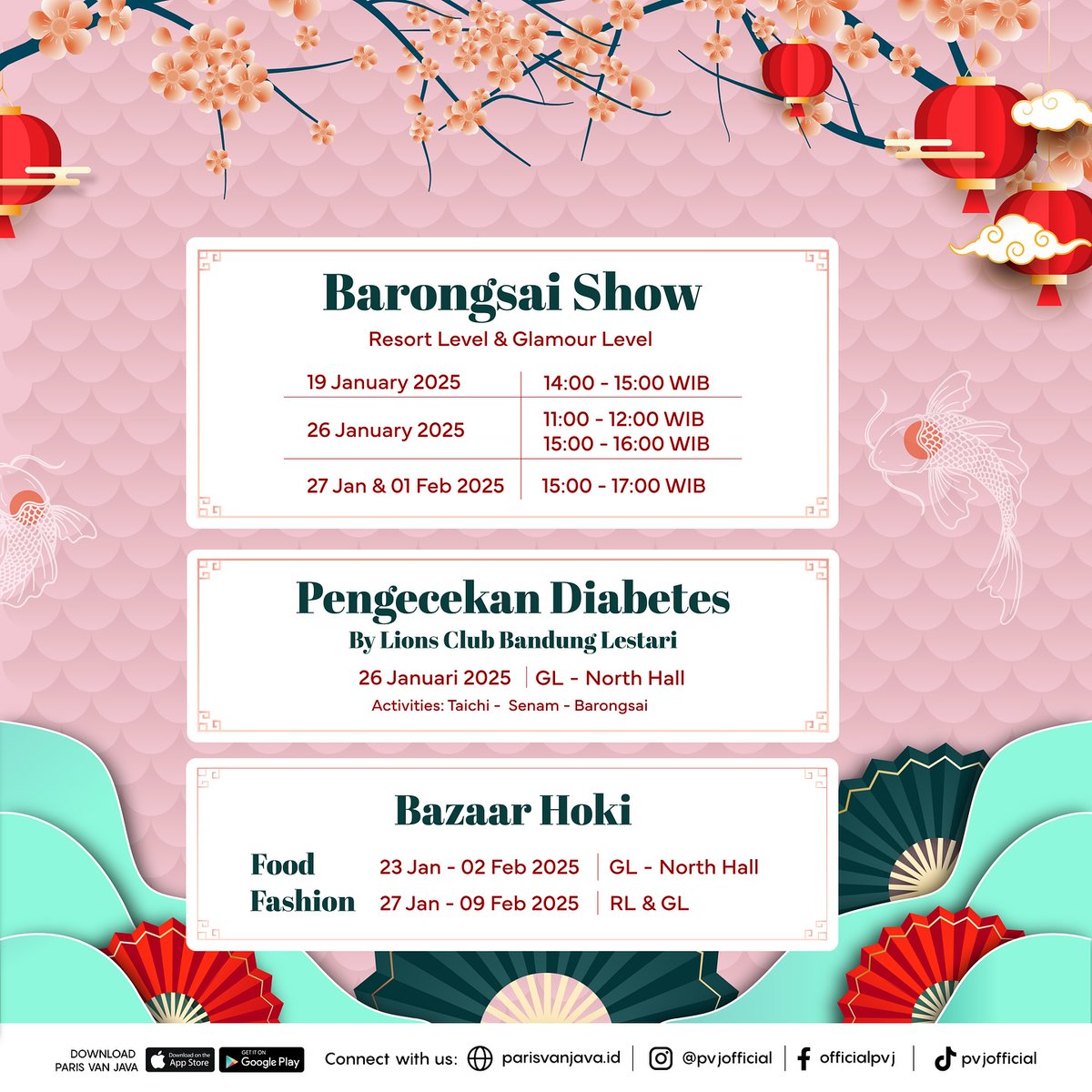 InfoBdgEvent's tweet photo. Garden of Harmony, PVJ
16 Januari hingga 2 Februari 2025 #eventbdg https://t.co/fXNlb52fQK