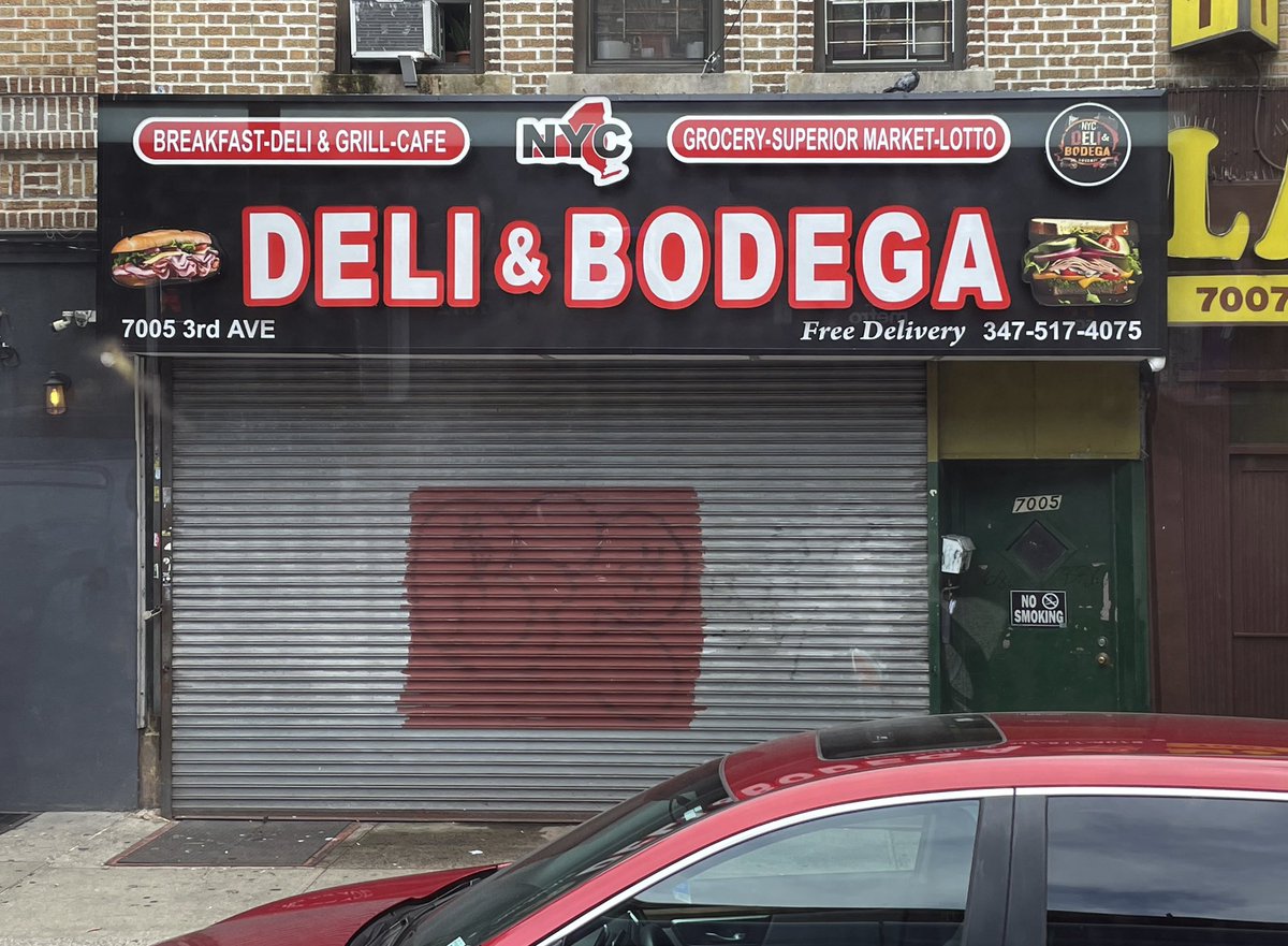 DeliGrossery's tweet photo. NYC Deli &amp; Bodega. 7005 3rd Ave. Brooklyn, NY. #deligrossery #nycdeliandbodega #nycdeli #bayridge #brooklyn #bk #grocery #storefront #delimeat #coldcuts #bodega #delicatessen #deli #sandwich #sandwiches #dinner #lunch #breakfast #snack #deliandgrocery #hero #hoagie #sub https://t.co/Ye4eVXB59c